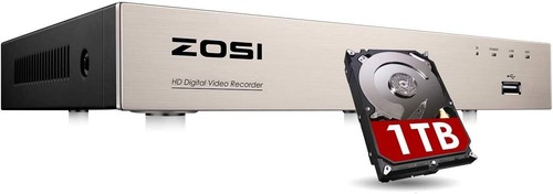 Zosi 1080p 8ch 265 dvr - zosi,