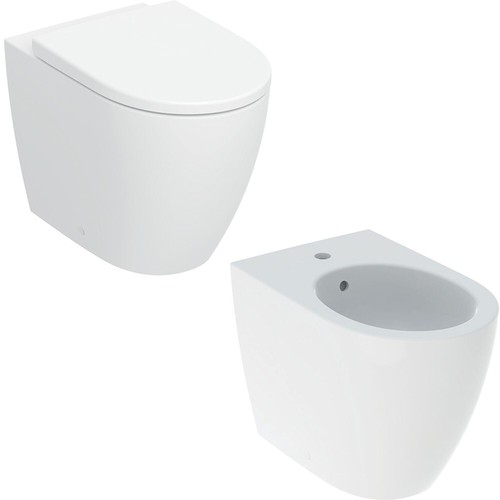 Coppia sanitari vaso bidet - sanitari,