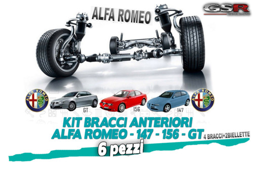 Kit bracci sospensione - kit,