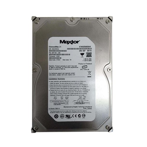 Seagate stm3250820as hard disk - stm3250820as,