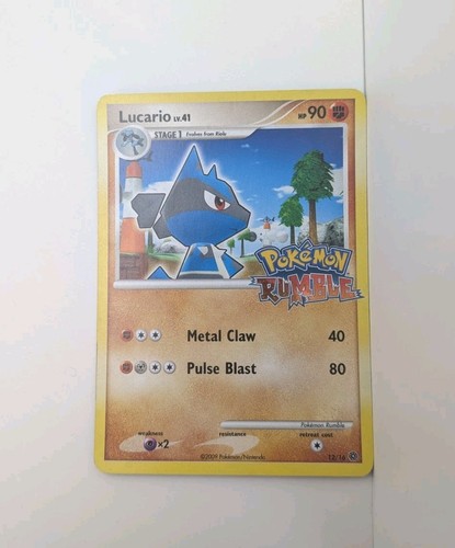 Lucario pokemon rumble - pokemon,