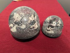 Palle di vetro con neve Disney da collezione