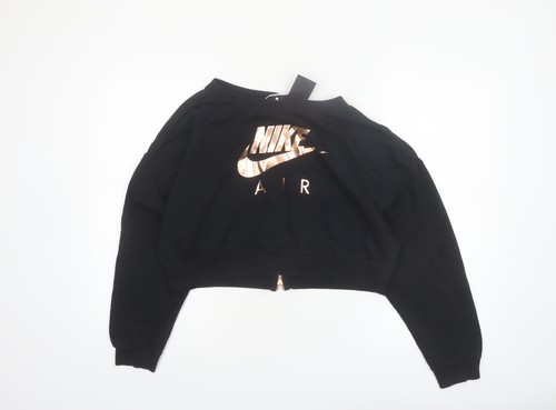 Felpa nike air donna - felpa, nera