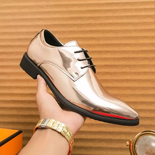 Scarpe eleganti derby lucide - scarpe,