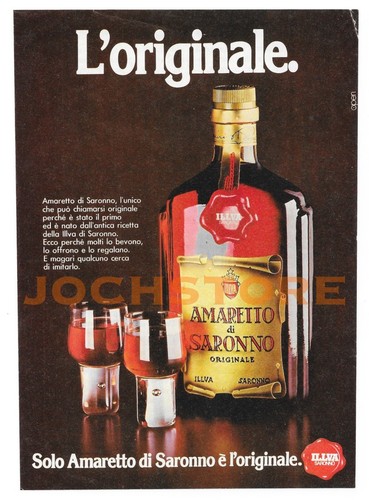 Pubblicità amaretto - amaretto, di