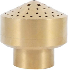 Ugello per Fontana Di Acqua in Ottone Sprinkle Spray Head per Garden Pond Parco 
