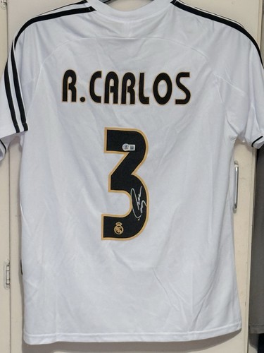 Maglia roberto carlos firmata - roberto,