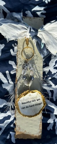 Portachiavi decoupage