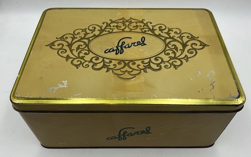 Scatola latta caffarel - in,