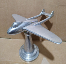 Antico Aereo in alluminio Wolfi Scalia firmato  DiDio S. 1956