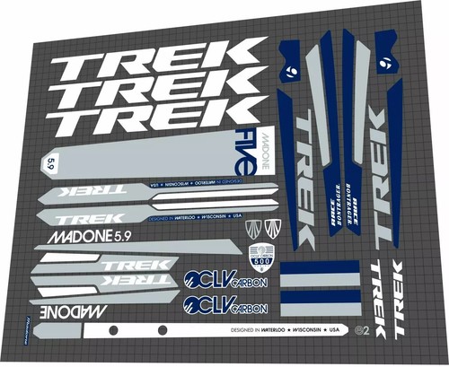 Set decalcomanie trek madone - set,