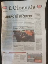 2017 04 04 IL GIORNALE - 04 APRILE 2017 - QUOTIDIANO - LIBERO DI UCCIDERE