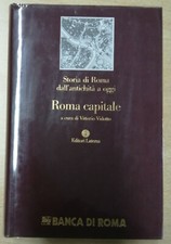 Storia dall'antichità a oggi Roma Capitale Vittorio Vidott Banca di Roma Libro N