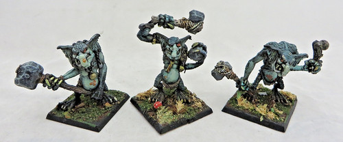 Stone troll metallo - x3,