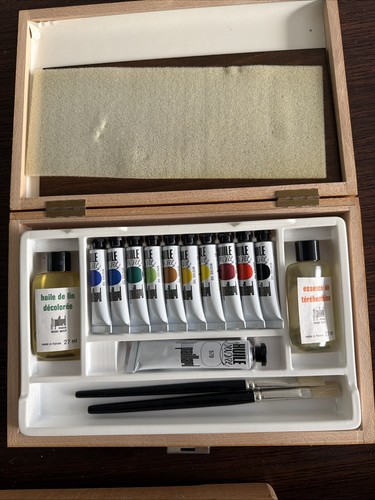 Pebeo oil paint set - oil, box