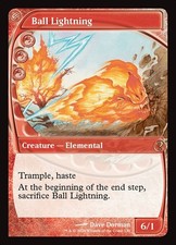 MTG BALL LIGHTNING 130 EXC -