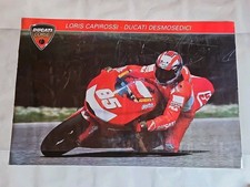 Poster Pubblicitario Loris Capirossi Ducati Desmosedici Cm90x60