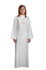 TUNICA PRIMA COMUNIONE CON SCAPOLARE  MOD. 016