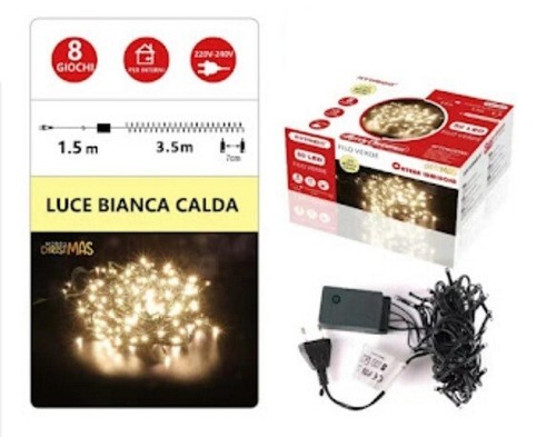 Luci natale led catena - natale,