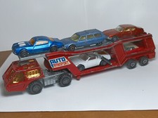 MATCHBOX SUPERKINGS K10 CAR TRANSPORTER SUPERFAST SM CITROEN CX DODGE PONTIAC 