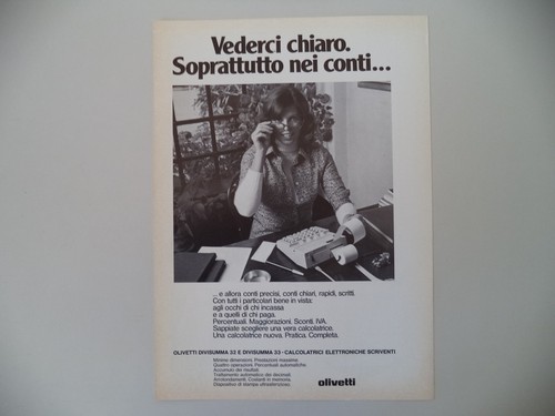 Advertising pubblicità 1977 - pubblicità,