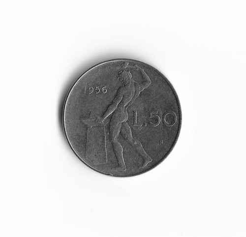 1956 italy lire 893 - 1956,