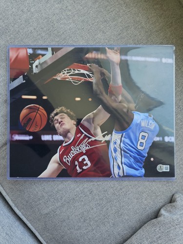 Autografo caleb wilson unc tar - autografo,