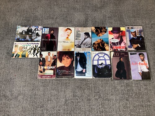 Lot 14rock cassette singles - lot, of