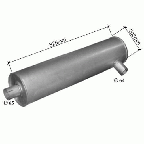 Silenziatore per renault - per,