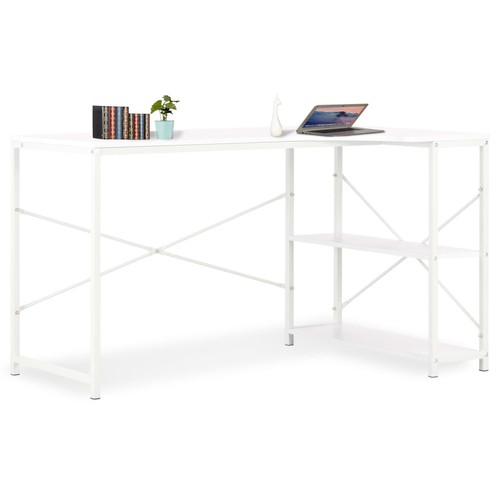 Scrivania per computer bianco - scrivania,