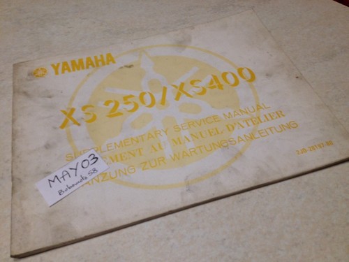 Yamaha xs400 xs250 - yamaha, 250