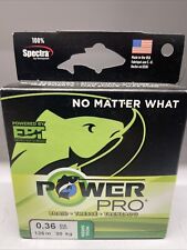 TRECCIATO POWER PRO MOSS GREEN SPECTRA DIA. mm 0,36 m 135 kg 30