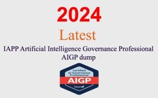 IAPP Intelligenza Artificiale Governance AIGP dump GARANTITO (aggiornamento 1 mese)