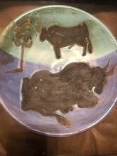 RARO PIATTO CERAMICA PABLO PICASSO MADOURA
