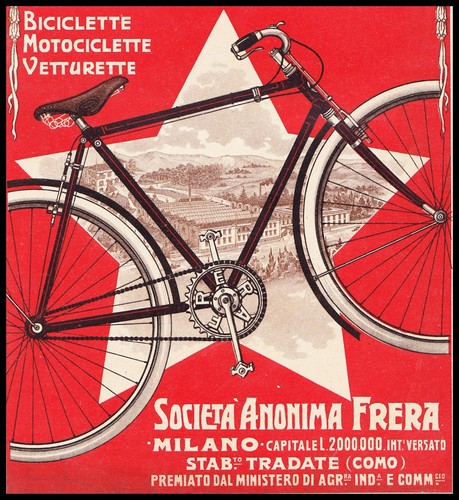 Pubblicita 1909 bicicletta - pubblicita',