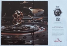 Pubblicità Advertising Italian Clipping 2022 WATCH OMEGA Seamaster Diver 300m.