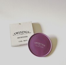 🔴 Tea Pot Stand TWININGS poggia teiera in ceramica colore lilla vintage