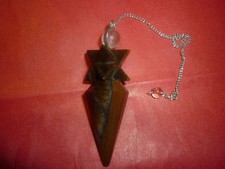 LARGE TIGER EYE PENDULUM