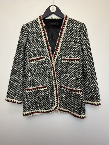 Giacca zara boucle - giacca, taglia