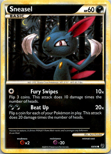 Sneasel comune imperterrito