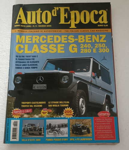 Auto epoca 2009 mercedes - 2009,