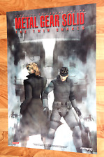 Poster Metal Gear Solid 2004 I Serpenti Gemelli / Castlevania Lamento dell'Innocenza