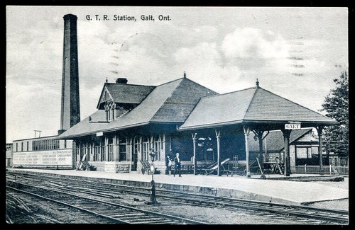 Cartolina galt ontario 1912 - cartolina,