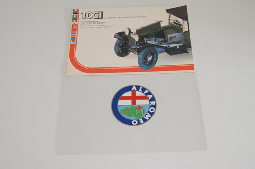Togi alfa romeo folder - tt,