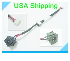 DC power jack in cable harness