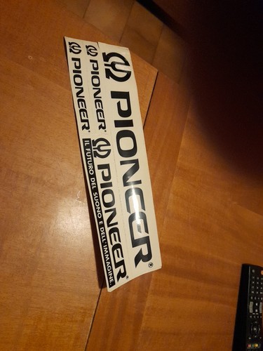 Adesivi vintage pioneer - vintage,