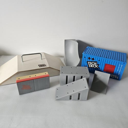 Tech deck blue storage - tech,
