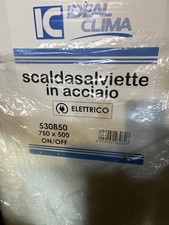 Scaldasalviette in acciaio - elettrico - Idealclima 530850 750x500