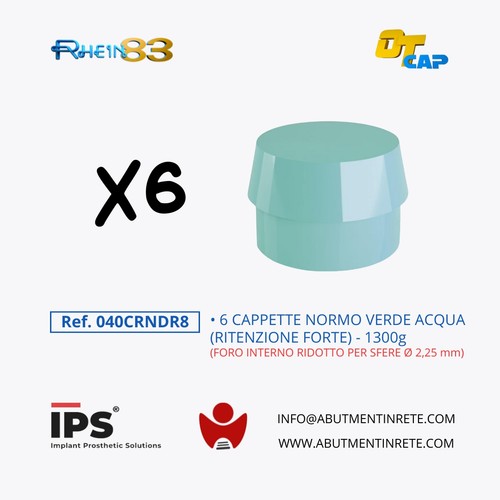 Kit cappette normo verde - kit, 6