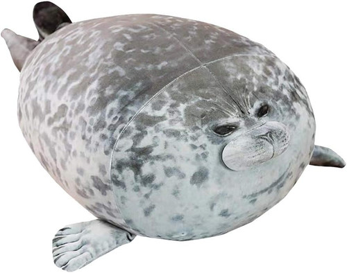 Foca morbido peluche cuscino - foca,